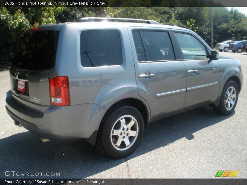 Nimbus Gray Metallic / Gray 2009 Honda Pilot Touring
