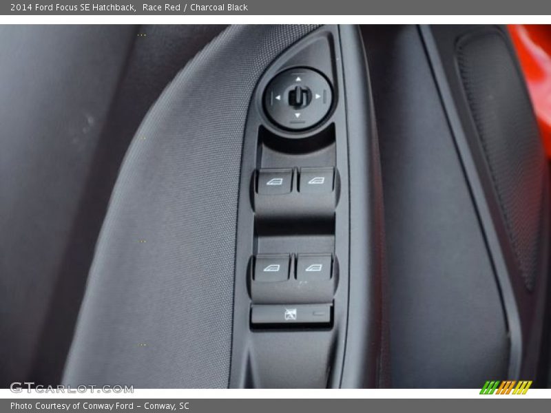 Race Red / Charcoal Black 2014 Ford Focus SE Hatchback
