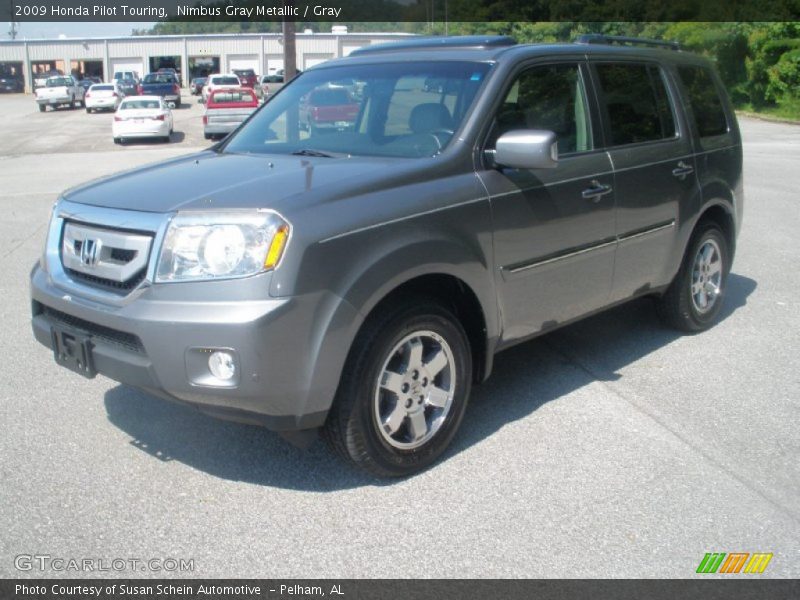 Nimbus Gray Metallic / Gray 2009 Honda Pilot Touring