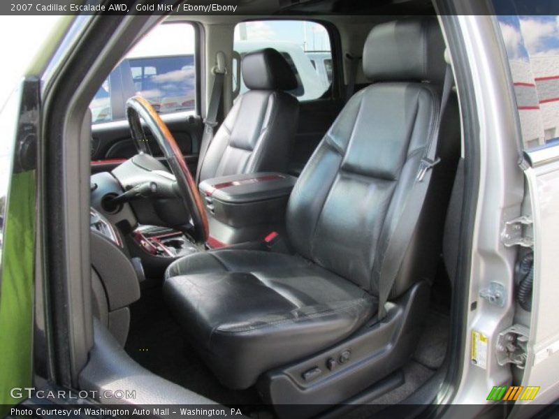 Gold Mist / Ebony/Ebony 2007 Cadillac Escalade AWD