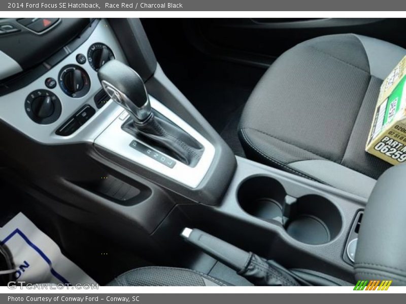 Race Red / Charcoal Black 2014 Ford Focus SE Hatchback