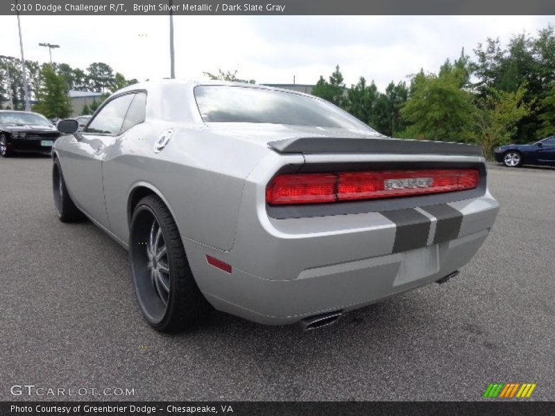 Bright Silver Metallic / Dark Slate Gray 2010 Dodge Challenger R/T