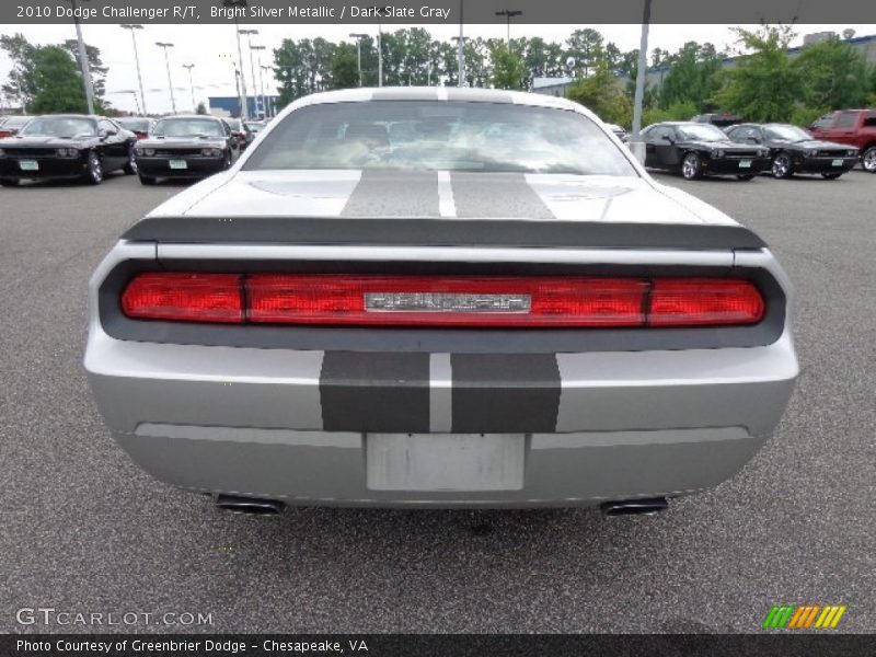 Bright Silver Metallic / Dark Slate Gray 2010 Dodge Challenger R/T