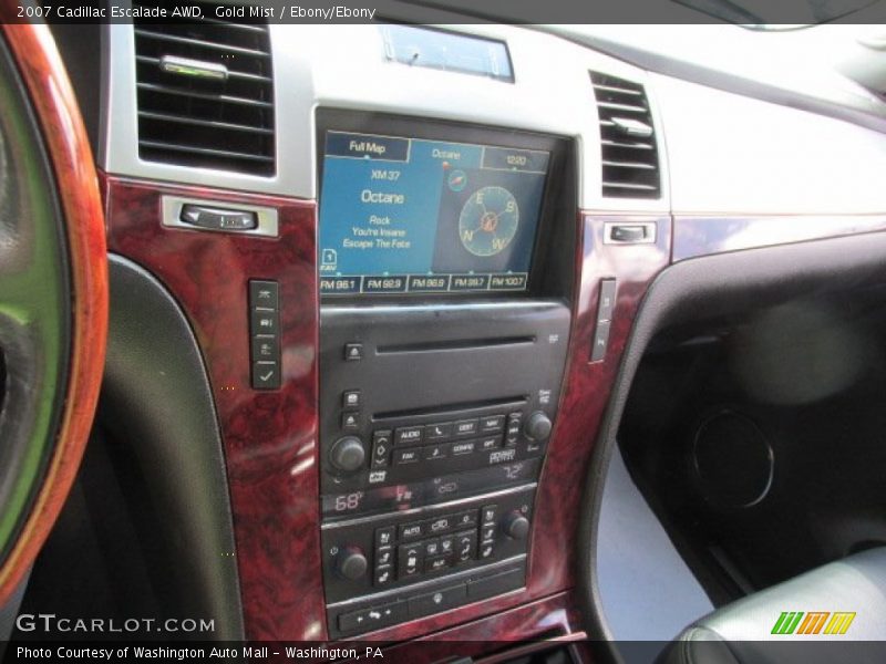 Gold Mist / Ebony/Ebony 2007 Cadillac Escalade AWD