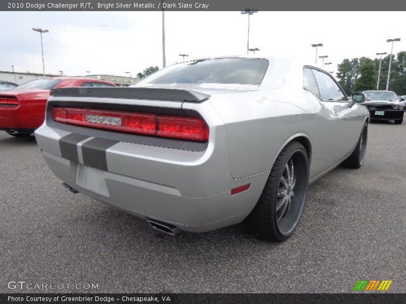 Bright Silver Metallic / Dark Slate Gray 2010 Dodge Challenger R/T