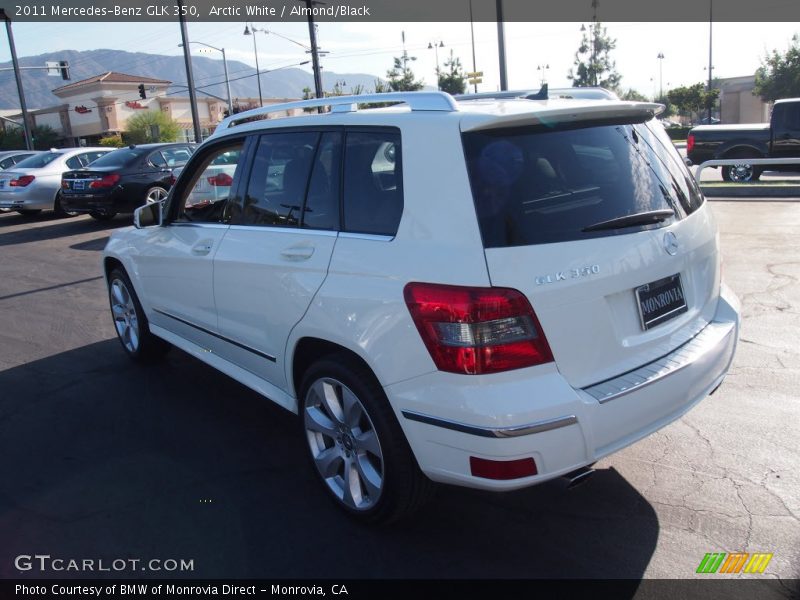 Arctic White / Almond/Black 2011 Mercedes-Benz GLK 350