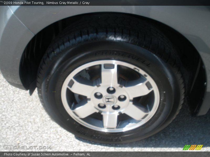 Nimbus Gray Metallic / Gray 2009 Honda Pilot Touring