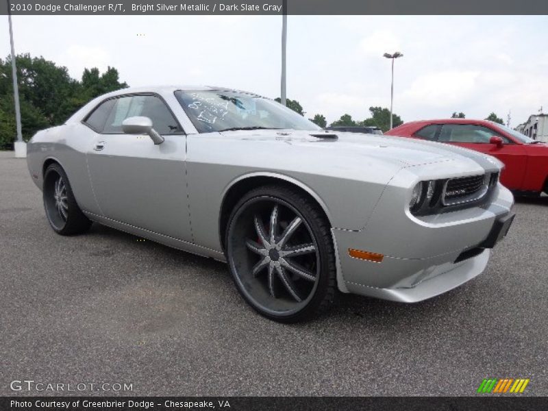 Bright Silver Metallic / Dark Slate Gray 2010 Dodge Challenger R/T