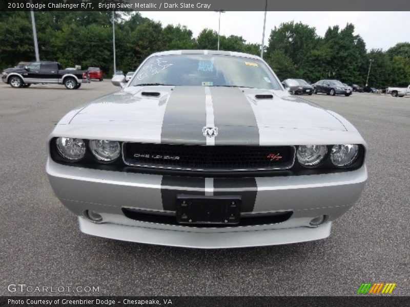 Bright Silver Metallic / Dark Slate Gray 2010 Dodge Challenger R/T