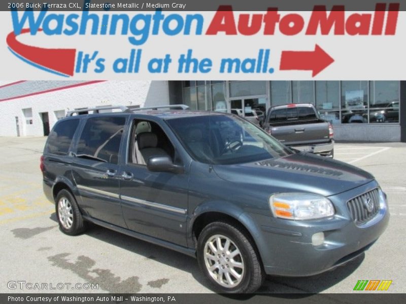 Slatestone Metallic / Medium Gray 2006 Buick Terraza CXL