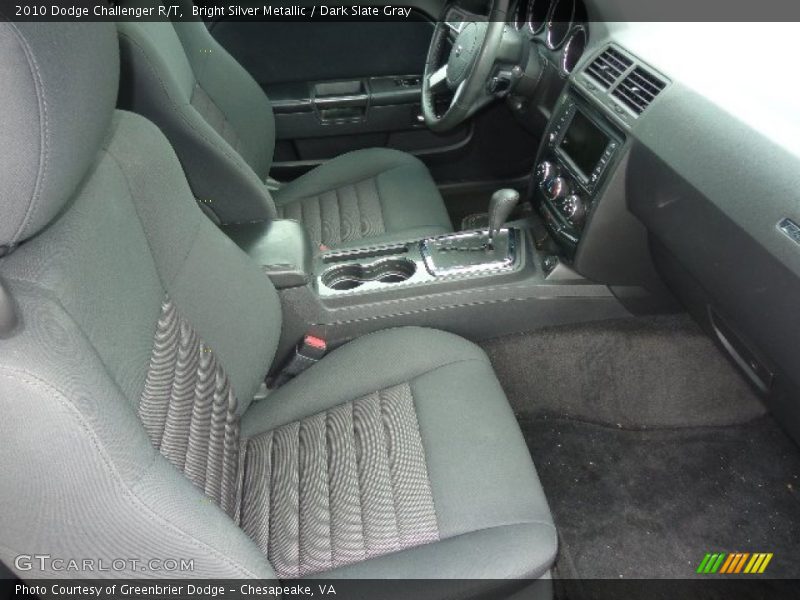 Bright Silver Metallic / Dark Slate Gray 2010 Dodge Challenger R/T