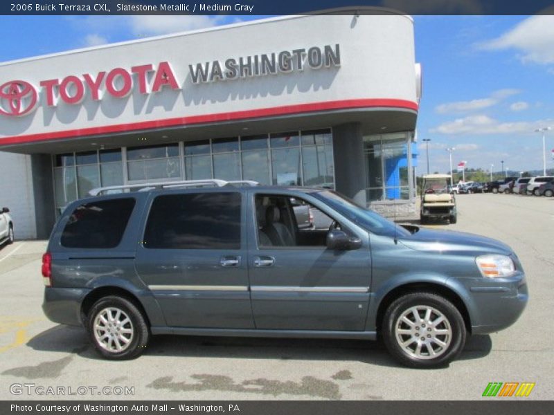 Slatestone Metallic / Medium Gray 2006 Buick Terraza CXL