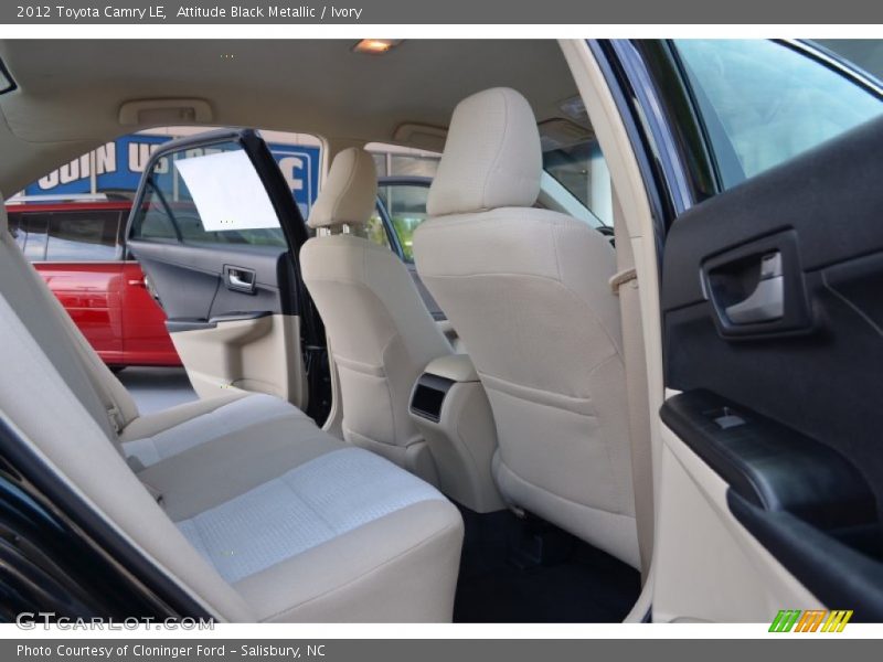 Attitude Black Metallic / Ivory 2012 Toyota Camry LE