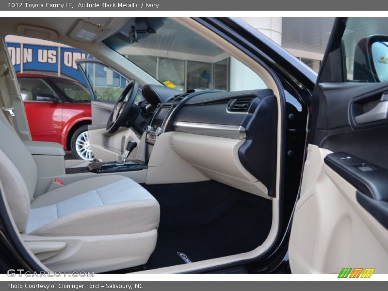 Attitude Black Metallic / Ivory 2012 Toyota Camry LE