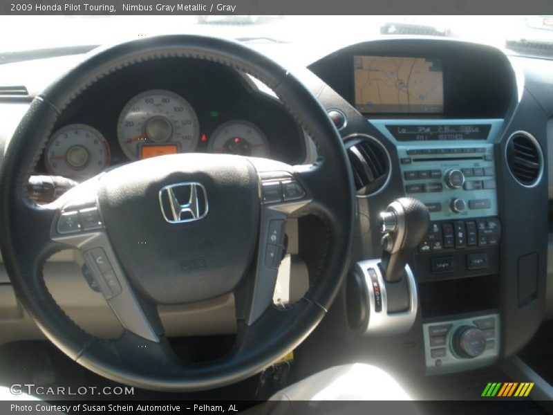 Nimbus Gray Metallic / Gray 2009 Honda Pilot Touring