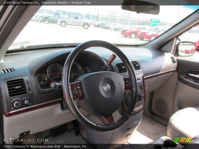 Slatestone Metallic / Medium Gray 2006 Buick Terraza CXL