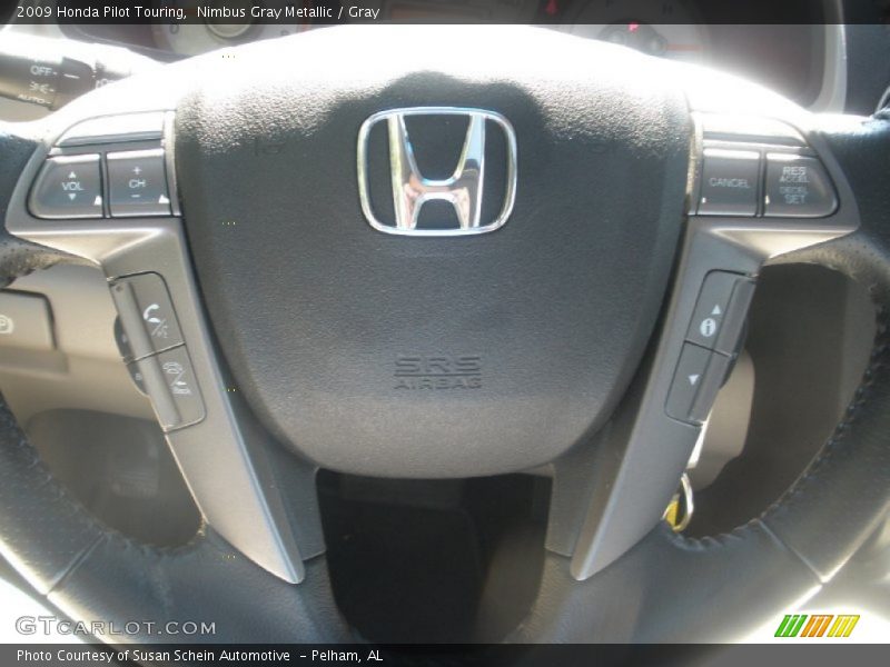 Nimbus Gray Metallic / Gray 2009 Honda Pilot Touring