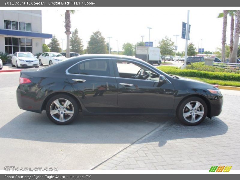 Crystal Black Pearl / Ebony 2011 Acura TSX Sedan