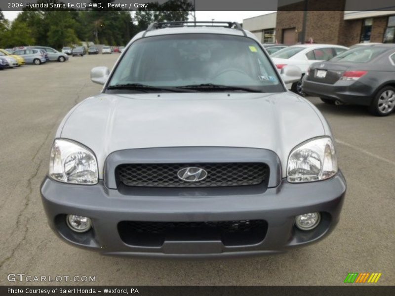 Pewter / Gray 2004 Hyundai Santa Fe GLS 4WD