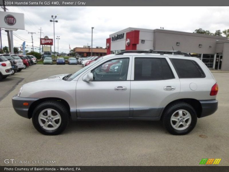 Pewter / Gray 2004 Hyundai Santa Fe GLS 4WD