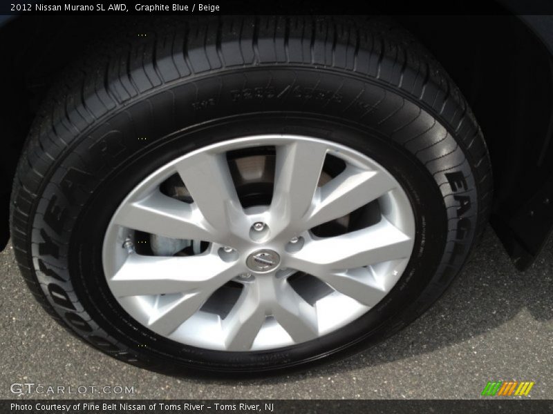 Graphite Blue / Beige 2012 Nissan Murano SL AWD
