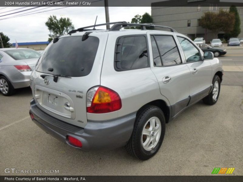 Pewter / Gray 2004 Hyundai Santa Fe GLS 4WD