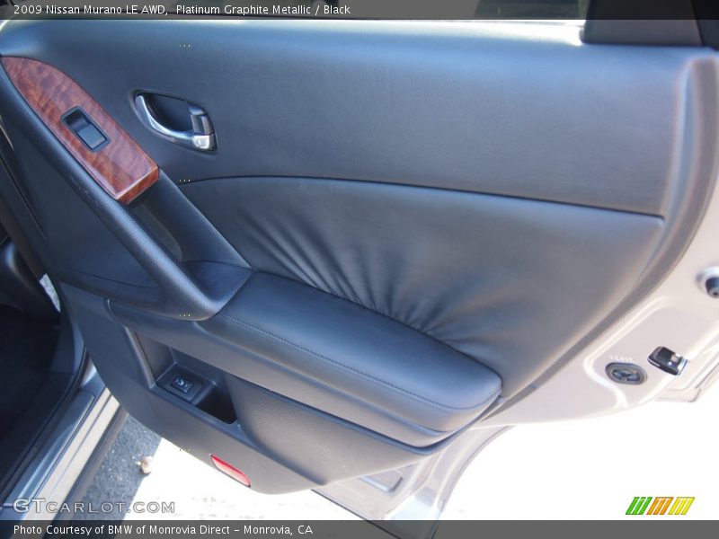 Platinum Graphite Metallic / Black 2009 Nissan Murano LE AWD