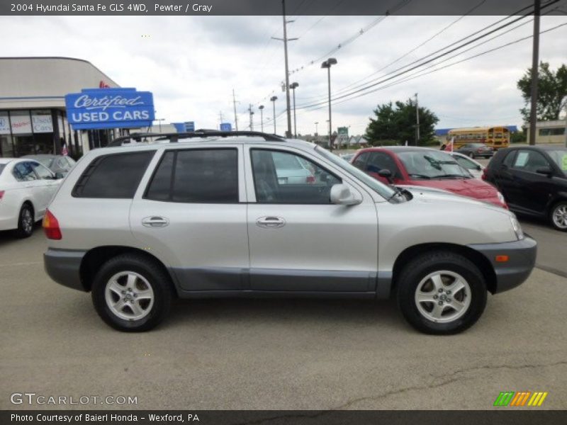 Pewter / Gray 2004 Hyundai Santa Fe GLS 4WD