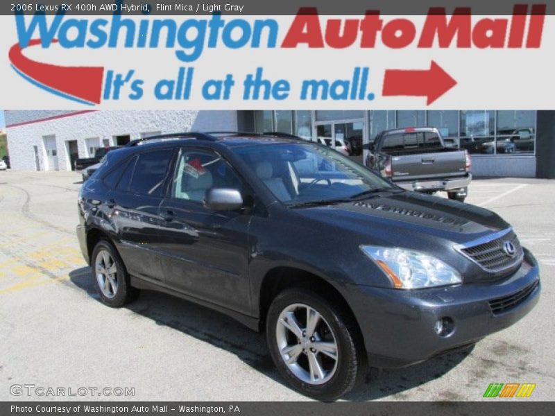 Flint Mica / Light Gray 2006 Lexus RX 400h AWD Hybrid