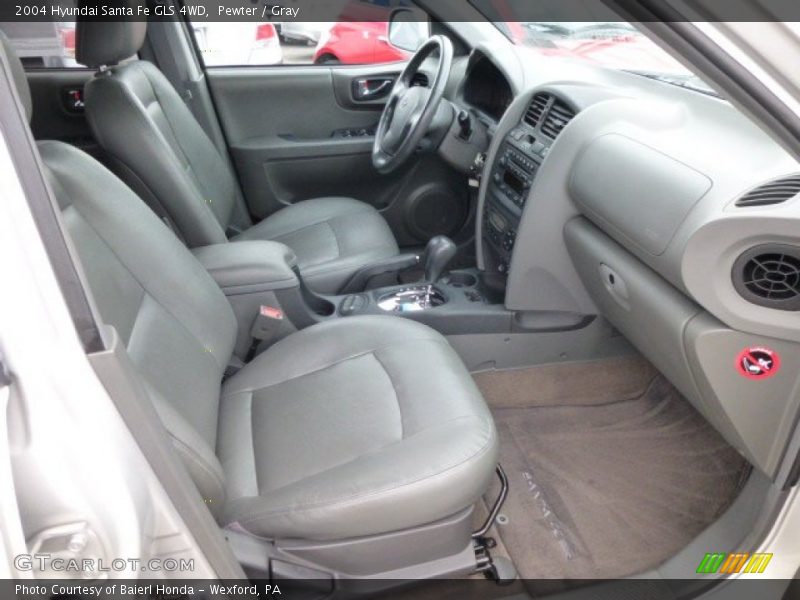 Pewter / Gray 2004 Hyundai Santa Fe GLS 4WD