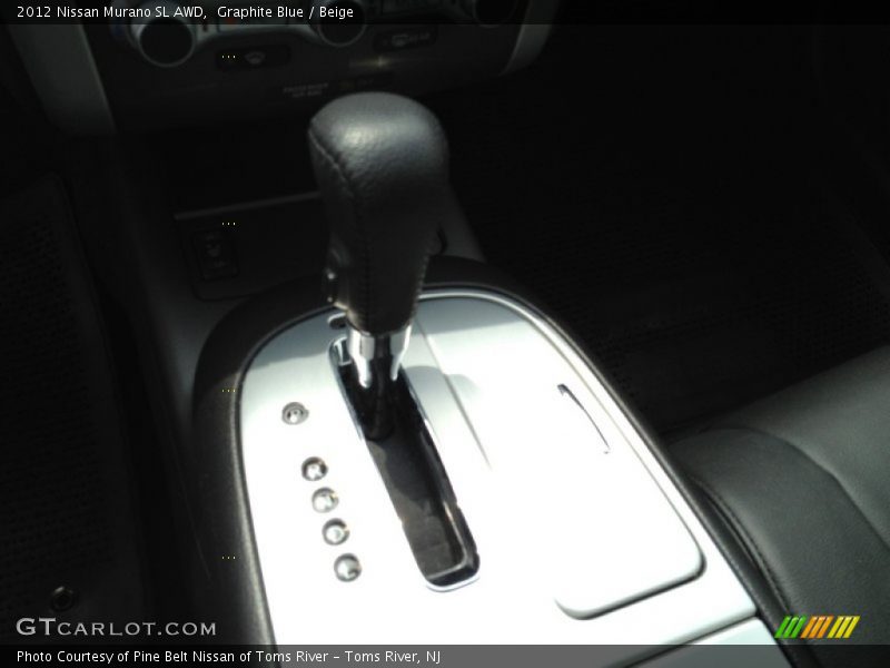 Graphite Blue / Beige 2012 Nissan Murano SL AWD