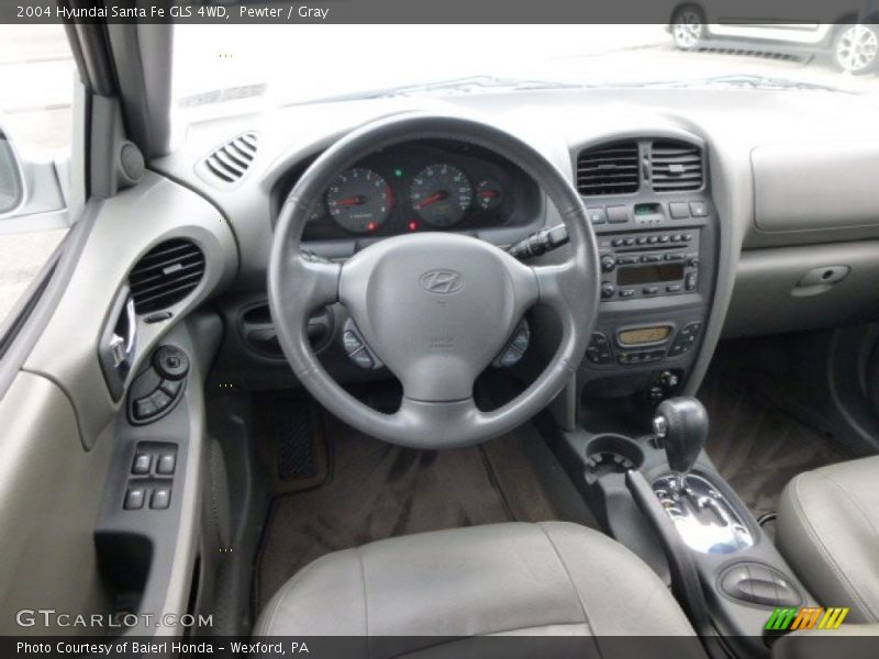 Pewter / Gray 2004 Hyundai Santa Fe GLS 4WD