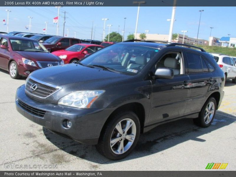 Flint Mica / Light Gray 2006 Lexus RX 400h AWD Hybrid