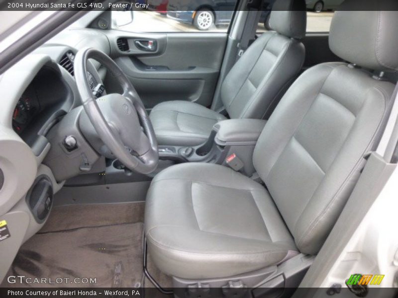 Pewter / Gray 2004 Hyundai Santa Fe GLS 4WD