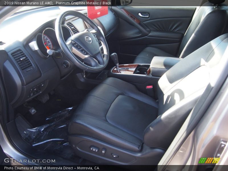 Platinum Graphite Metallic / Black 2009 Nissan Murano LE AWD