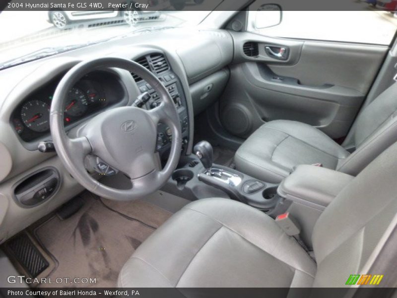 Pewter / Gray 2004 Hyundai Santa Fe GLS 4WD