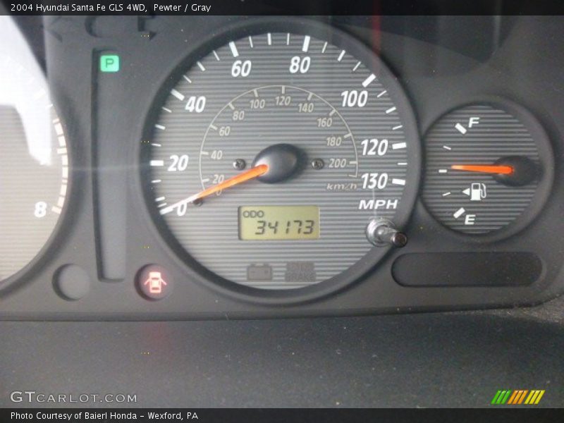 Pewter / Gray 2004 Hyundai Santa Fe GLS 4WD