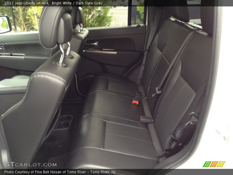 Bright White / Dark Slate Gray 2012 Jeep Liberty Jet 4x4