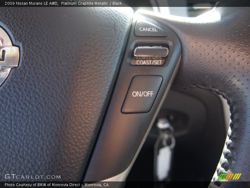 Platinum Graphite Metallic / Black 2009 Nissan Murano LE AWD