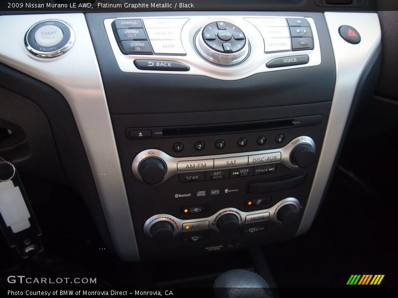 Platinum Graphite Metallic / Black 2009 Nissan Murano LE AWD