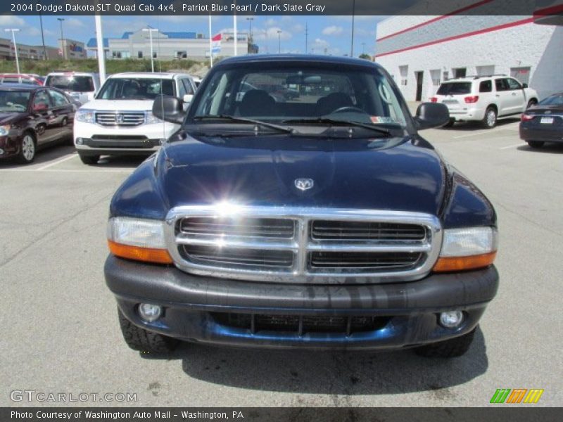Patriot Blue Pearl / Dark Slate Gray 2004 Dodge Dakota SLT Quad Cab 4x4