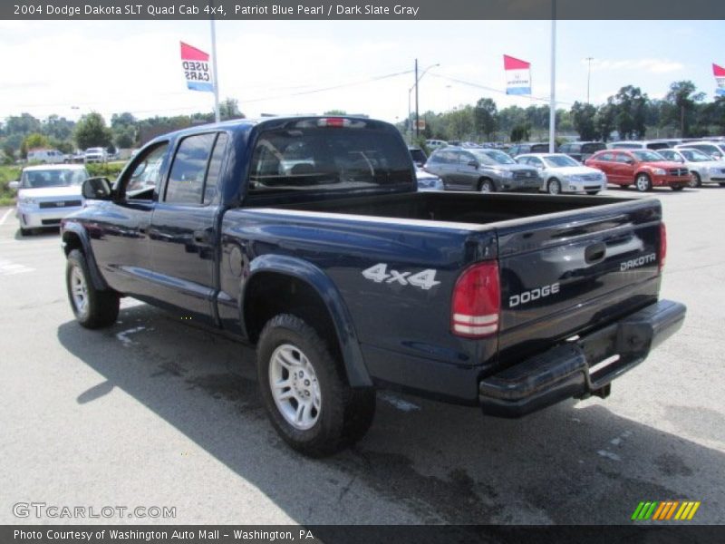 Patriot Blue Pearl / Dark Slate Gray 2004 Dodge Dakota SLT Quad Cab 4x4