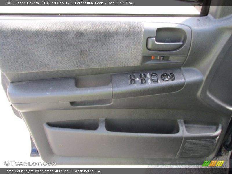 Patriot Blue Pearl / Dark Slate Gray 2004 Dodge Dakota SLT Quad Cab 4x4