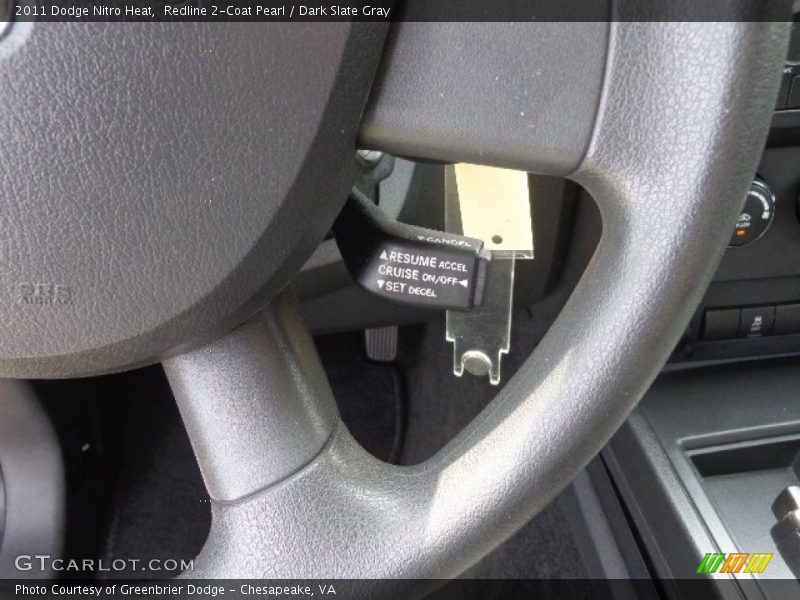 Redline 2-Coat Pearl / Dark Slate Gray 2011 Dodge Nitro Heat