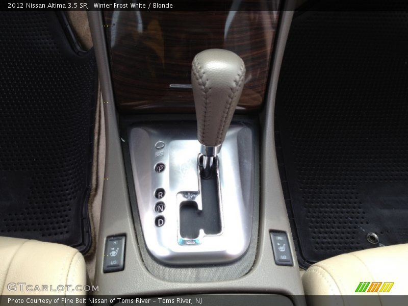 Winter Frost White / Blonde 2012 Nissan Altima 3.5 SR