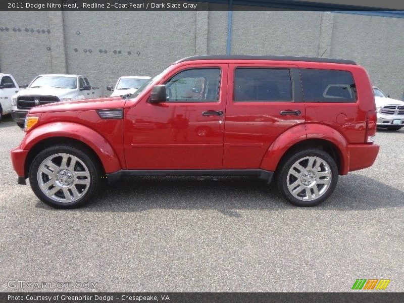 Redline 2-Coat Pearl / Dark Slate Gray 2011 Dodge Nitro Heat