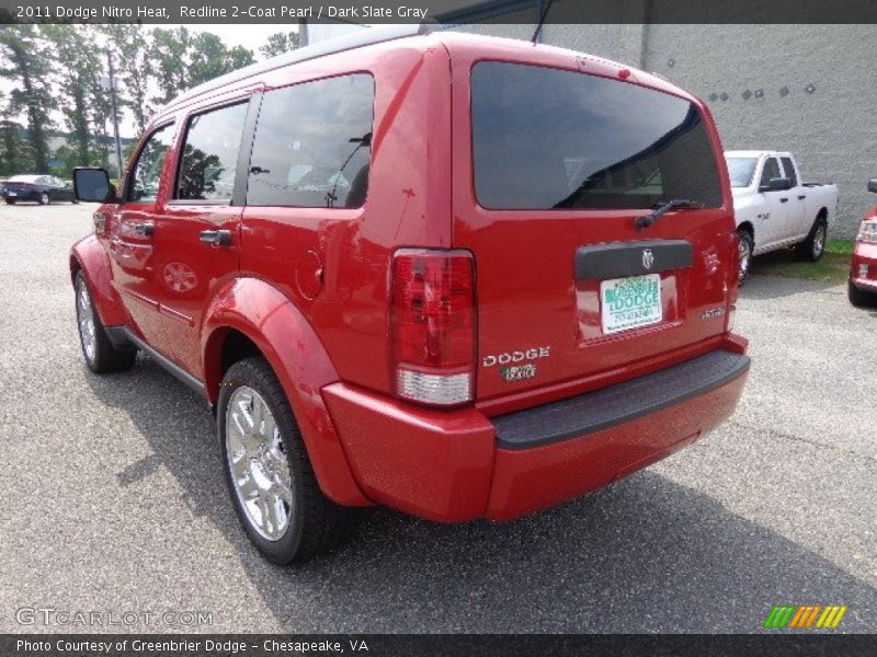 Redline 2-Coat Pearl / Dark Slate Gray 2011 Dodge Nitro Heat