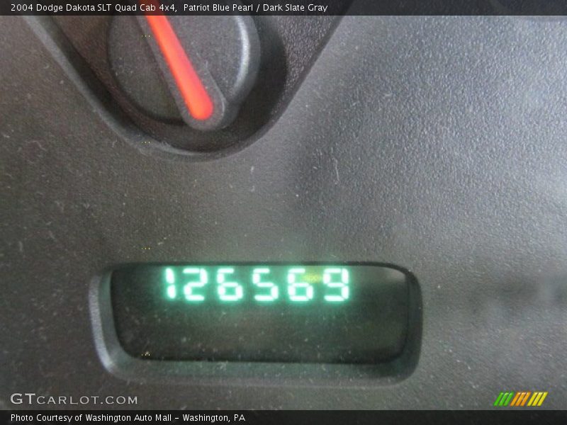 Patriot Blue Pearl / Dark Slate Gray 2004 Dodge Dakota SLT Quad Cab 4x4