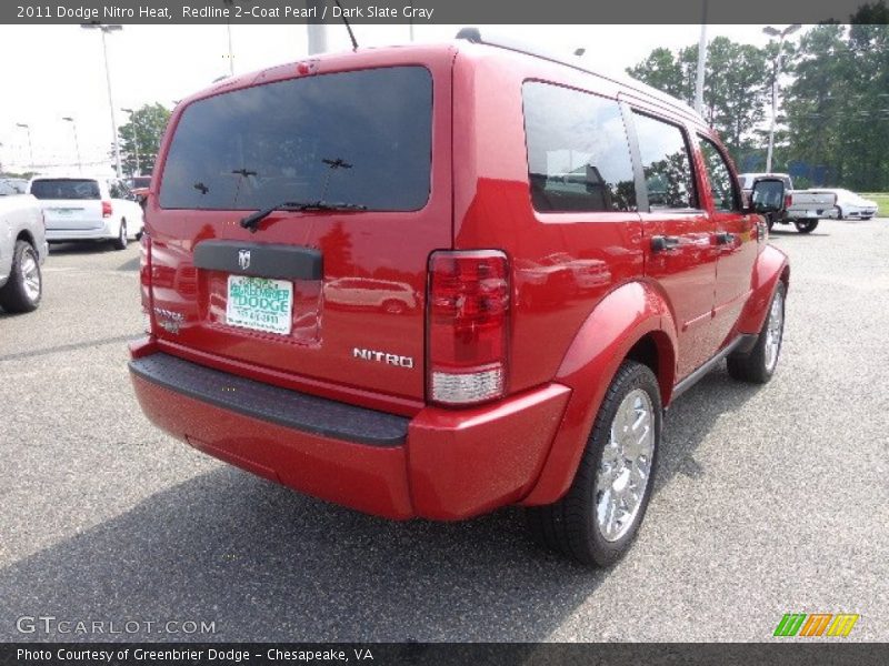Redline 2-Coat Pearl / Dark Slate Gray 2011 Dodge Nitro Heat