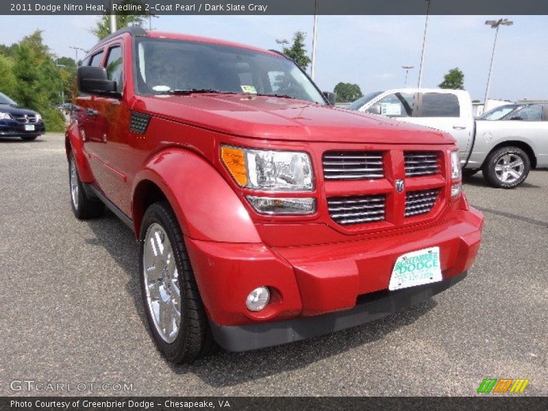 Redline 2-Coat Pearl / Dark Slate Gray 2011 Dodge Nitro Heat